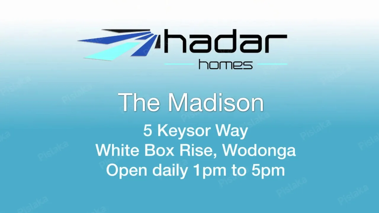 Hadar Homes Madison Display Home, White Box Rise, Wodonga