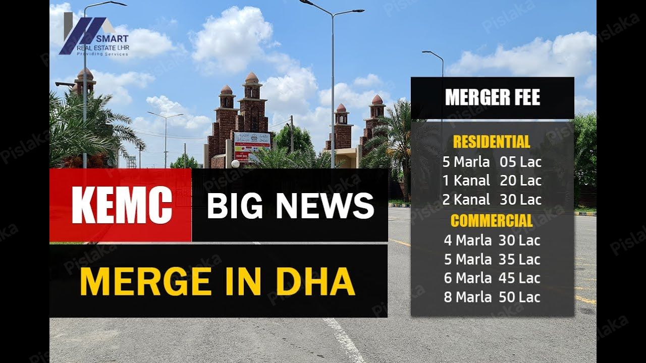 KEMC Housing Society Lahore | Merge in DHA | Analysis By Smart Real Estate | August 2020.
