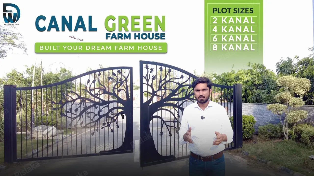 Canal Green Farm House Society | Barki Road | Developed Plot | DHA Phase 7 Lahore