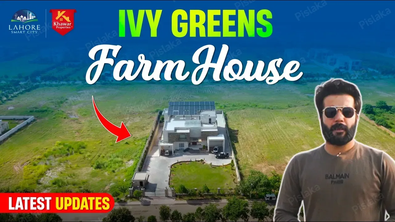 IVY Green Farms Barki Road Lahore Farmhouse Prices & Development Update | Complete Detail Video 2023