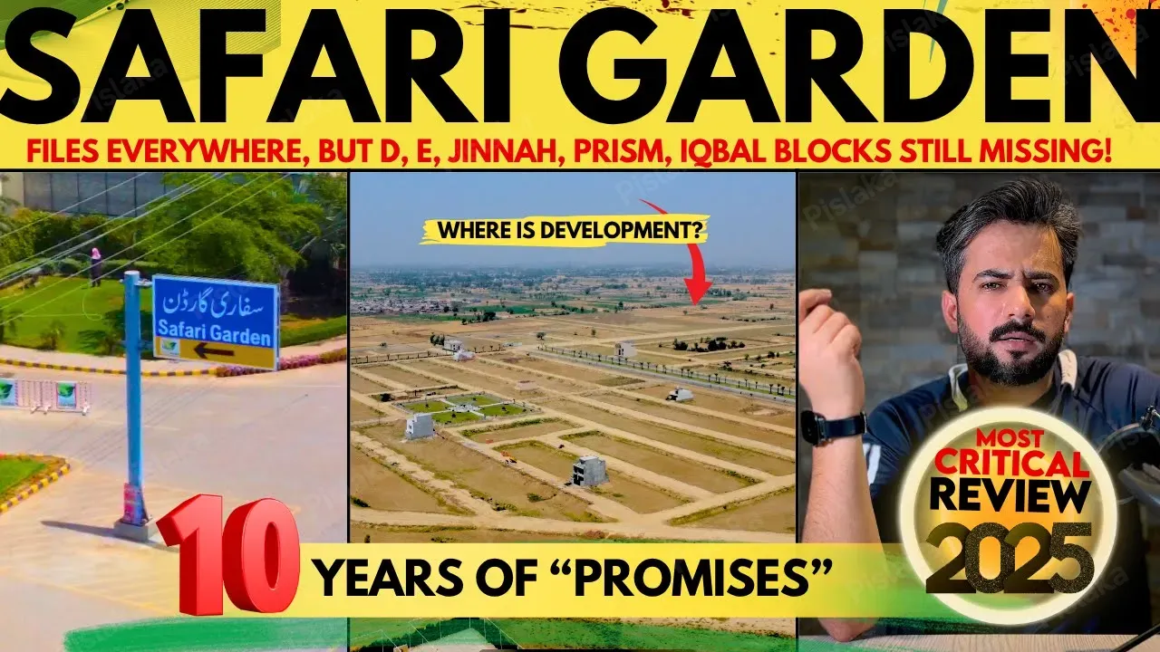 SAFARI GARDEN LAHORE | 10 YEARS OF PROMISES